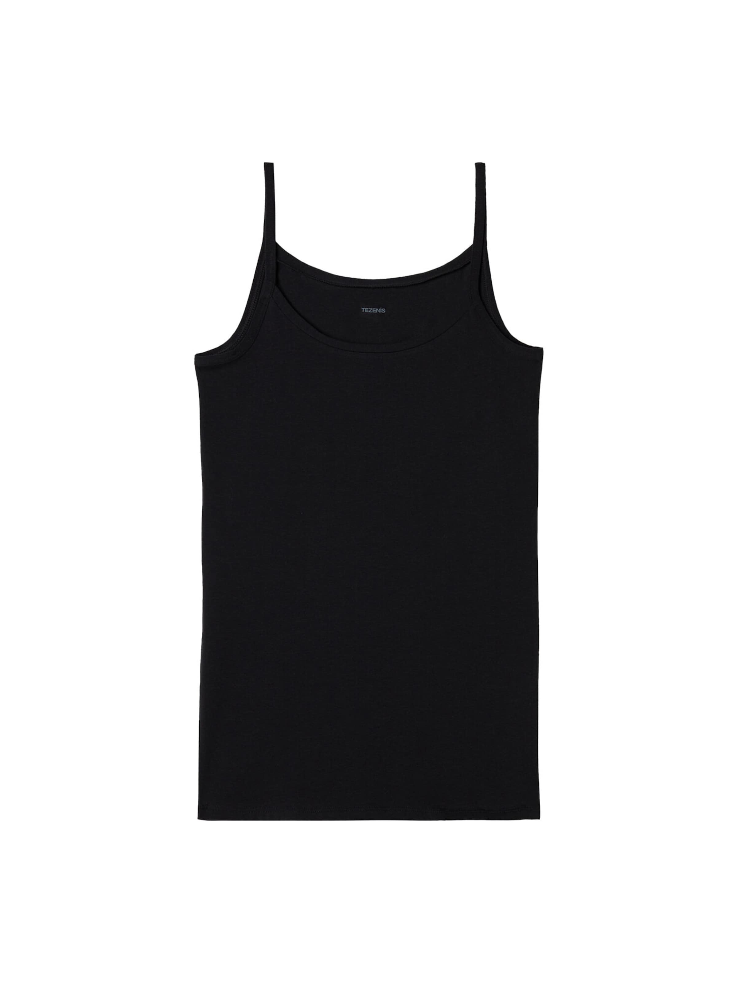 Tezenis Undershirt in Black: front