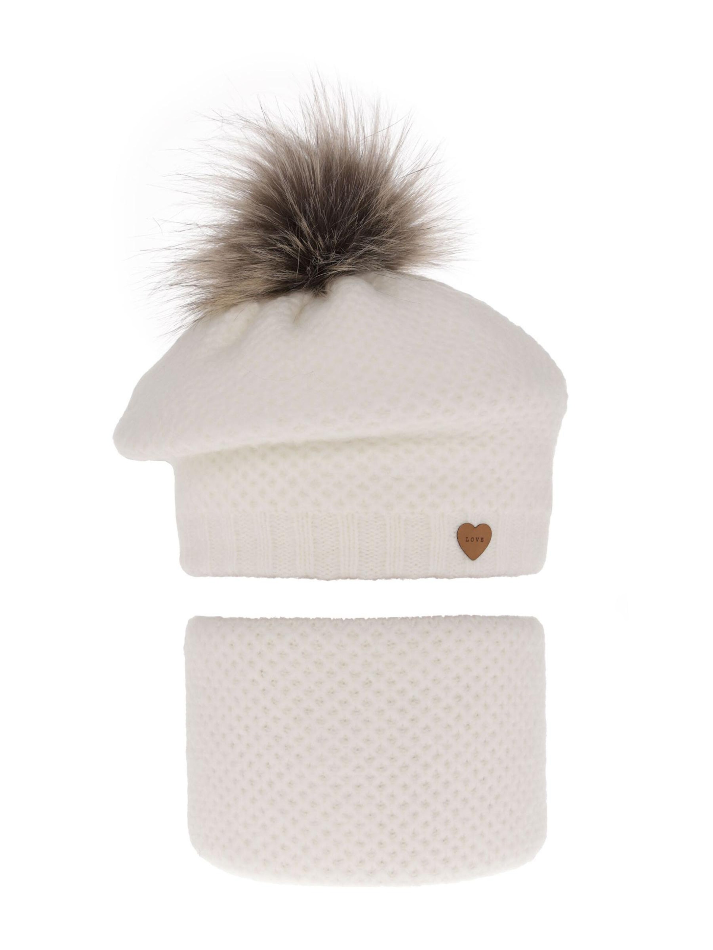 Maxte Beanie in White: front