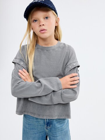 MANGO KIDS Paita 'STARS' värissä harmaa: etupuoli