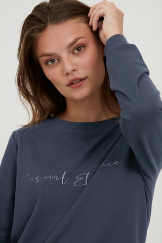 Fransa Sweatshirt 'FRBESWEAT 4' in Blau