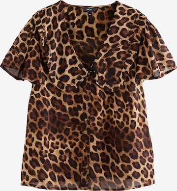 NextBluza - smeđa boja: prednji dio