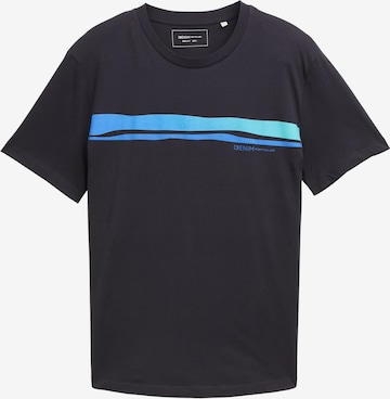 TOM TAILOR DENIM - Camisa em preto: frente