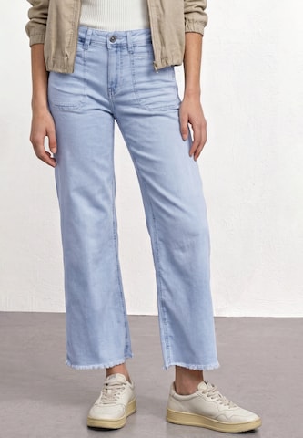 STREET ONE Loose fit Jeans in Blue: front