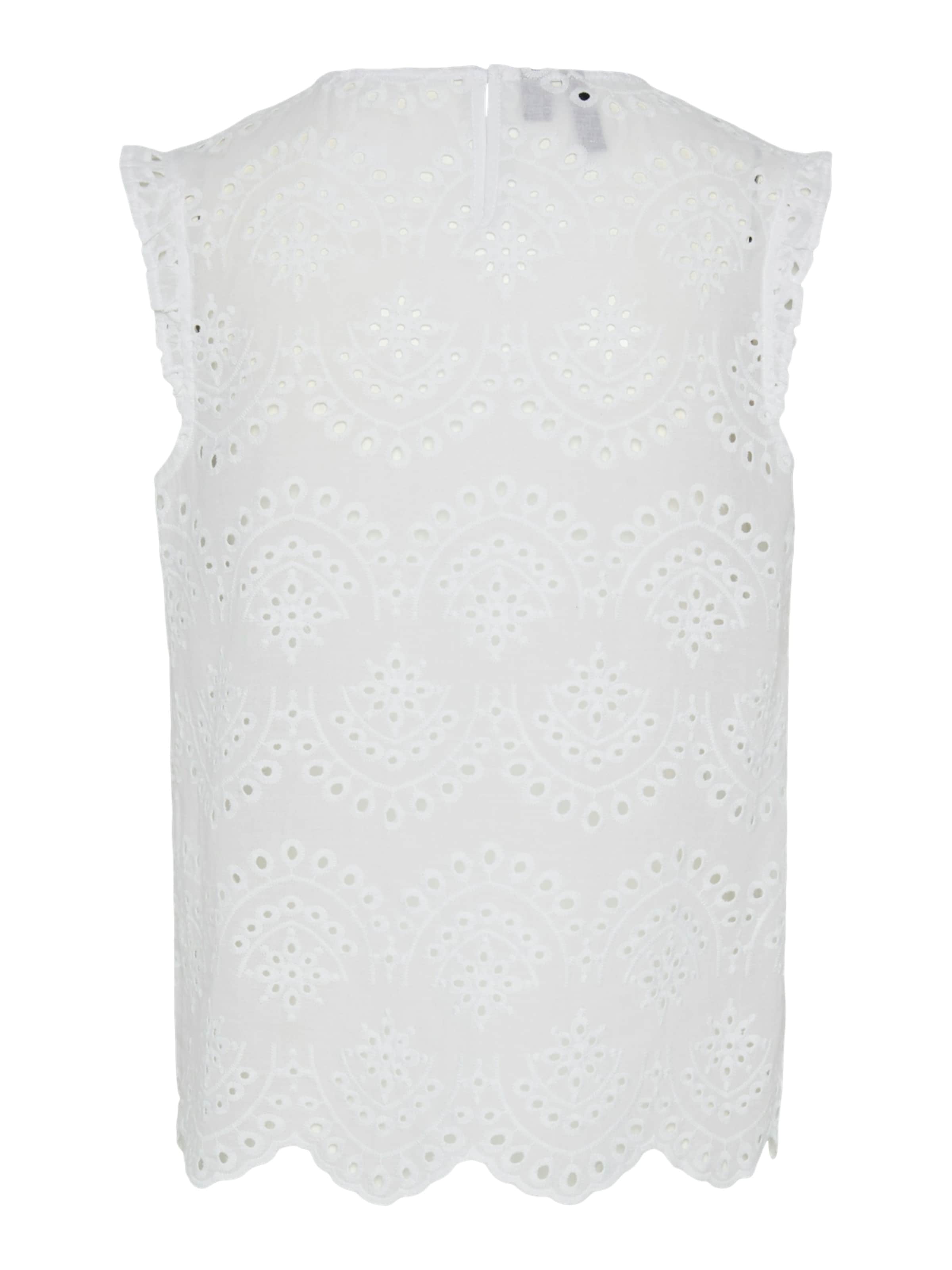 Camicia da donna 'Vilde' di PIECES in bianco