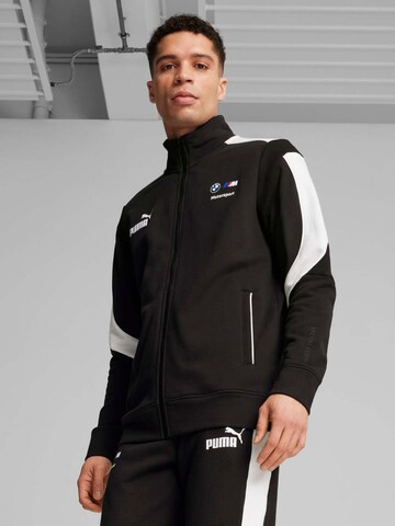 PUMA - Chaqueta deportiva 'Puma Bmw Mms Mt7 Sweat Jacket' en negro