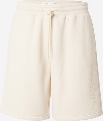 HOLLISTER Regular Bukse '9IN' i beige: forside