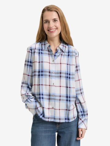 TOM TAILOR Pusero värissä valkoinen: etupuoli