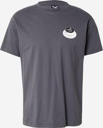 Iriedaily Shirt 'Slowpresso' in Grey: front