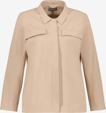 Ulla Popken Jacke in Beige: predná strana