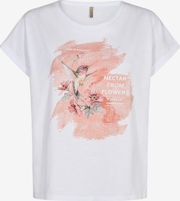 Soyaconcept - Camiseta 'Babette' en blanco: frente