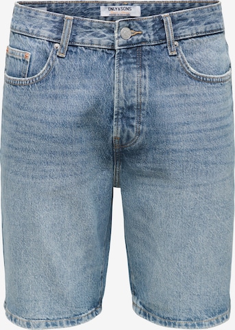 Regular Jean 'ONSEDGE' Only & Sons en bleu : devant