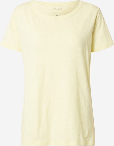 Tricou 'FAIRTRADE' Thought pe galben, Vizualizare produs