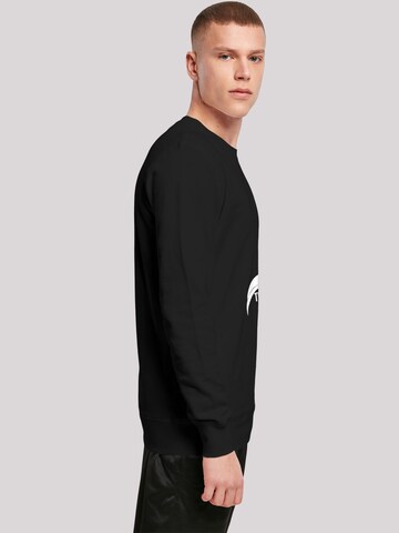 F4NT4STIC Sweatshirt 'Batman The Strong Silent Type Superheld' in Zwart