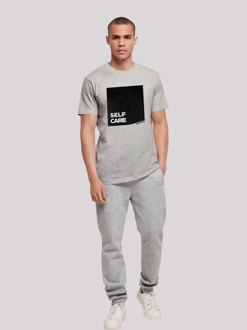 F4NT4STIC T-Shirt 'Self Care' in Grau