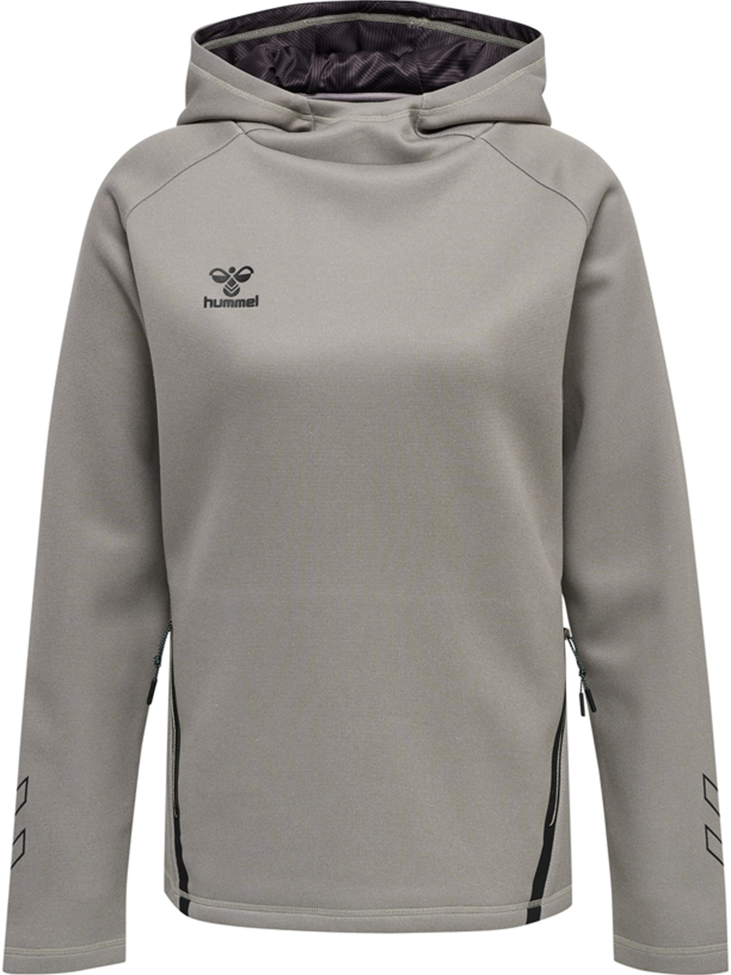 Sweat de sport 'Cima XK' Hummel en gris : devant