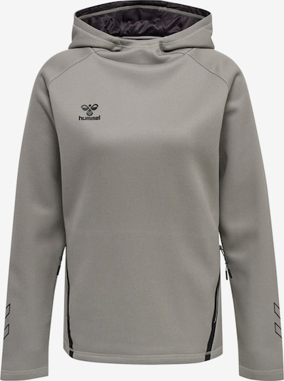 Hummel Sportssweatshirt 'Cima XK' in XXL in stone / schwarz, Produktansicht