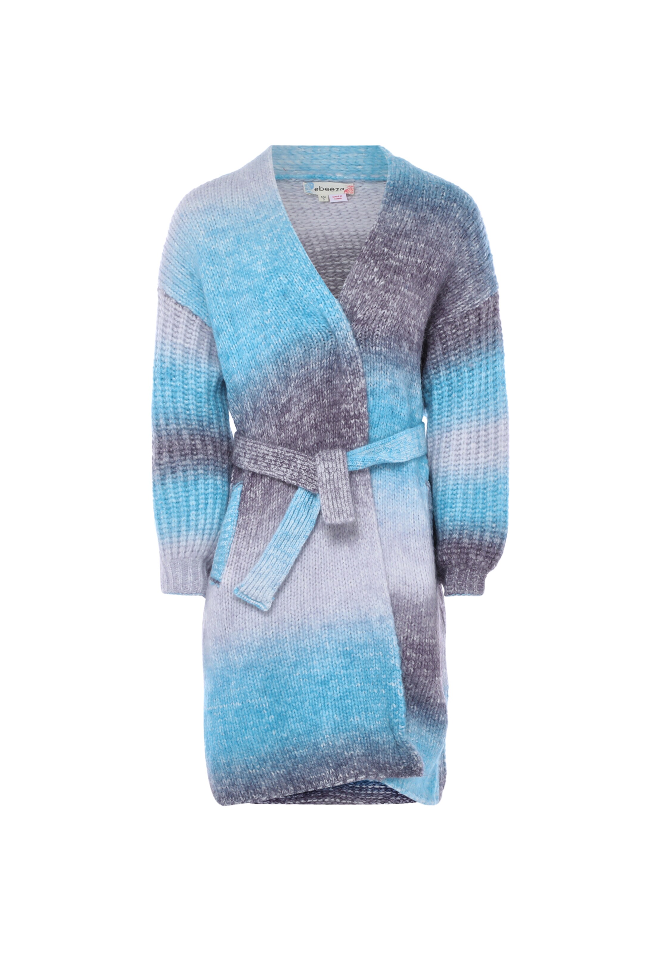 ebeeza Kofta i grå: framsida