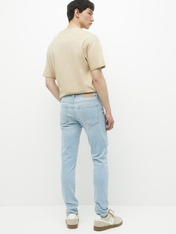 Pull&Bear Skinny Jeans in Blau