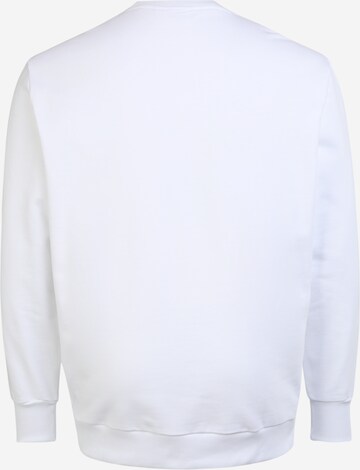 Sweat-shirt Calvin Klein Big & Tall en blanc