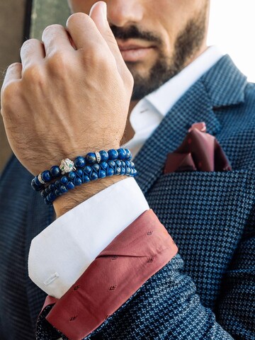 GT Collection Armband 'LEOPARD' in Blauw