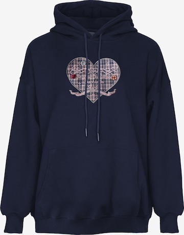 MYMO - Sudadera en azul: frente