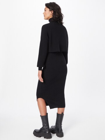 AllSaints - Vestido de punto 'Margot' en negro