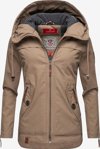 NAVAHOO Between-season jacket 'Wekoo' in Brown