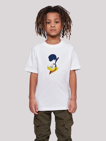 F4NT4STIC Shirt 'Looney Tunes Road Runner Face' in White: front