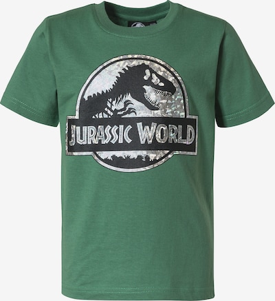 Jurassic World Shirt in dunkelgrün / schwarz / weiß, Produktansicht