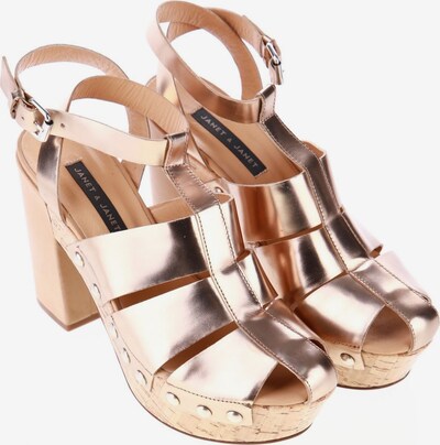 JANET & JANET Sandals & High-Heeled Sandals in 40 in Nude / Copper, Item view