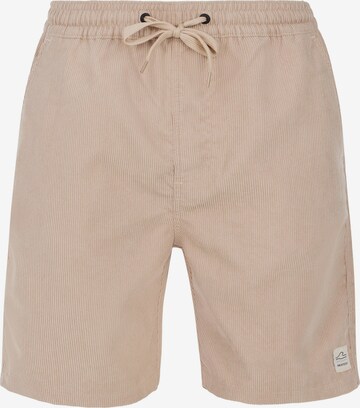 Shorts de bain 'Uley' PROTEST en beige : devant