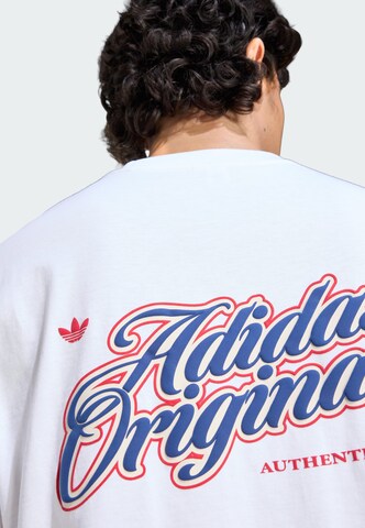 Maglietta 'Summer League GFX Varsity' di ADIDAS ORIGINALS in bianco