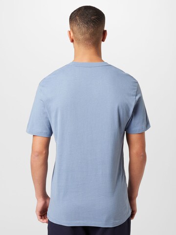 AllSaints Tričko 'BRACE' – modrá