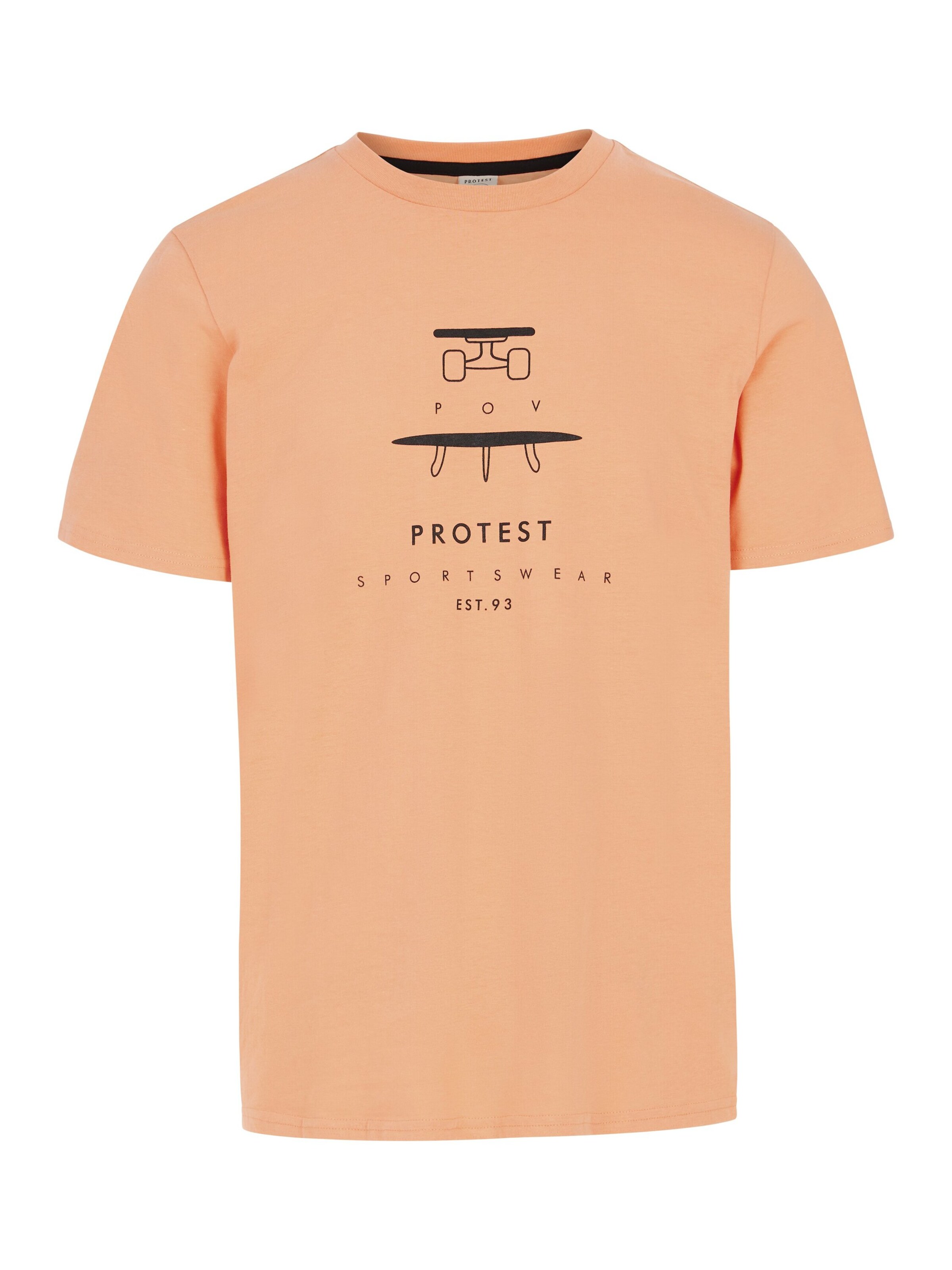 PROTEST Shirt 'PRTAndros' in Orange: front