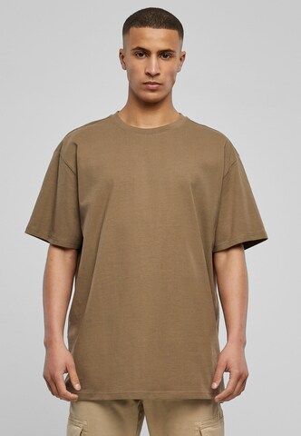 T-Shirt Urban Classics en marron : devant