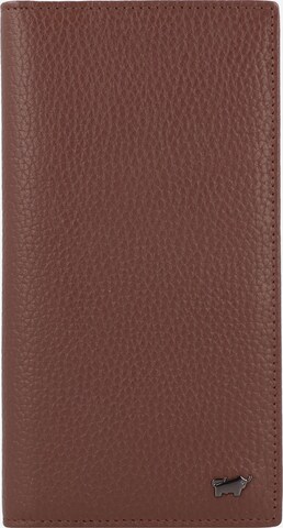 Braun Büffel Wallet 'Theo' in Brown: front