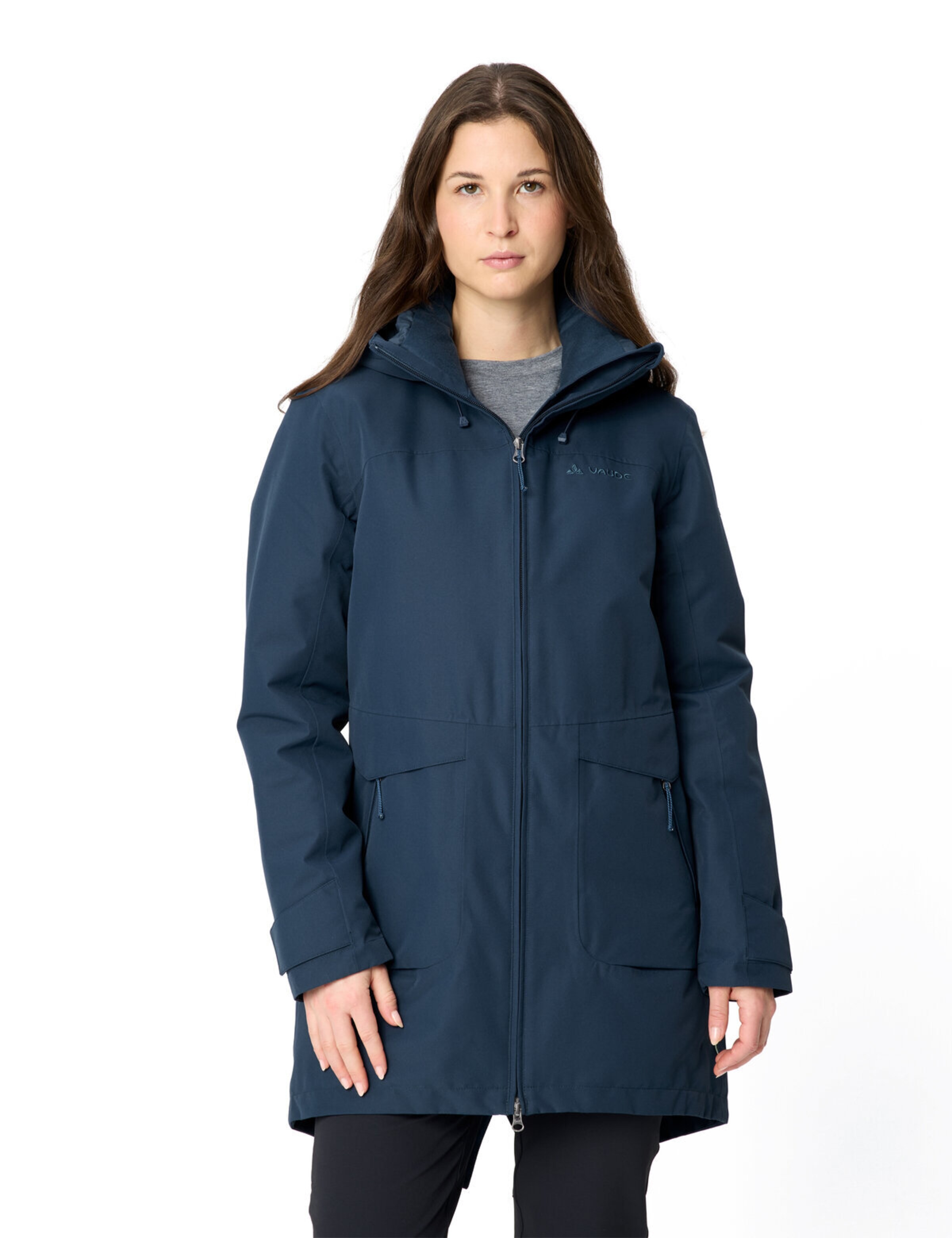 VAUDE Outdoor jacket 'Skomer III' in Blue: front