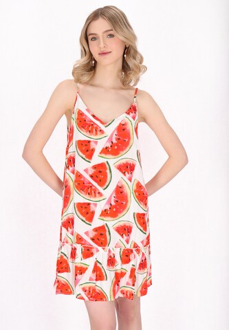 Robe d’été 'Spring Summer' MYMO en rouge : devant