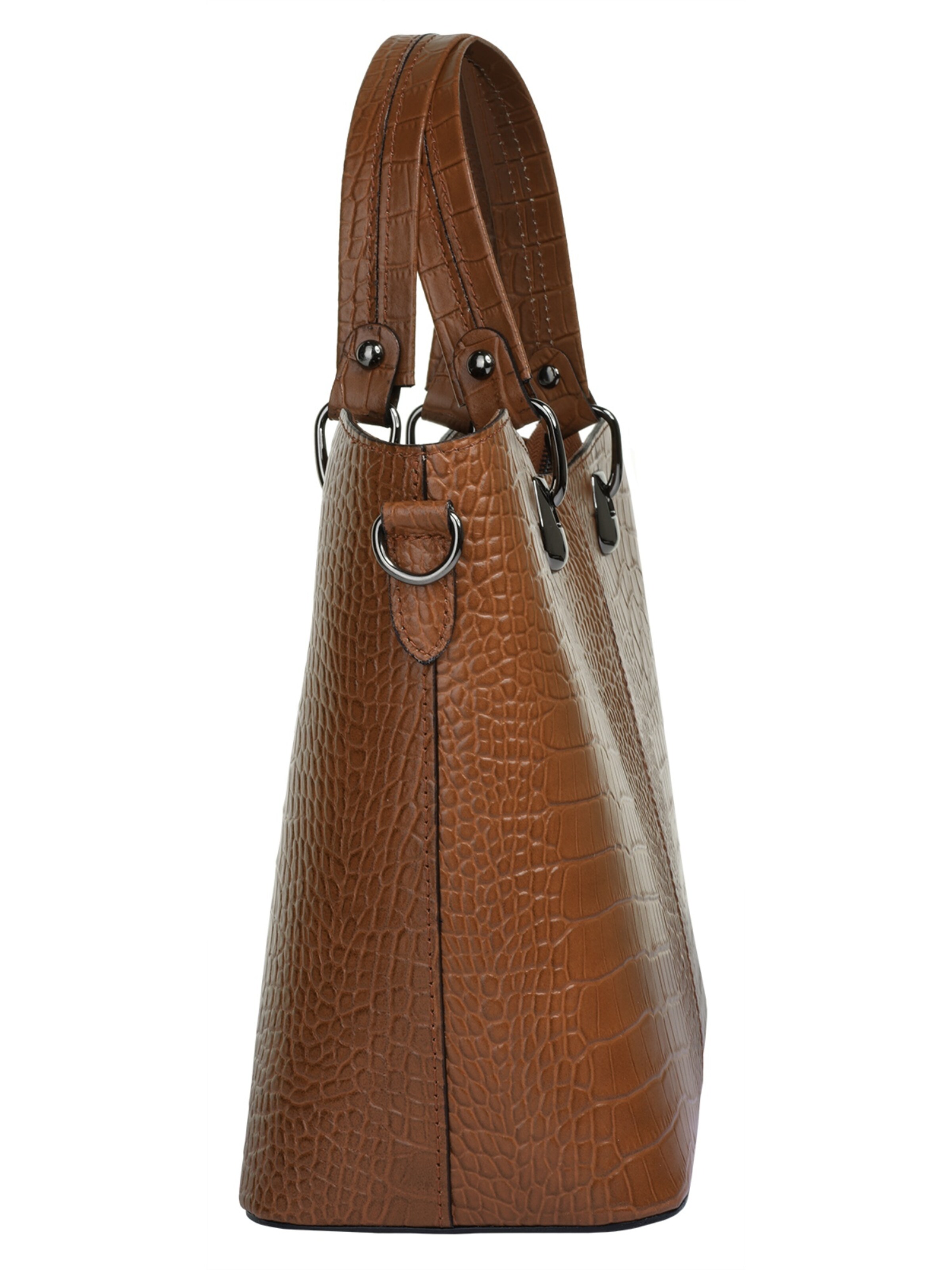 Cluty Handbag in Brown