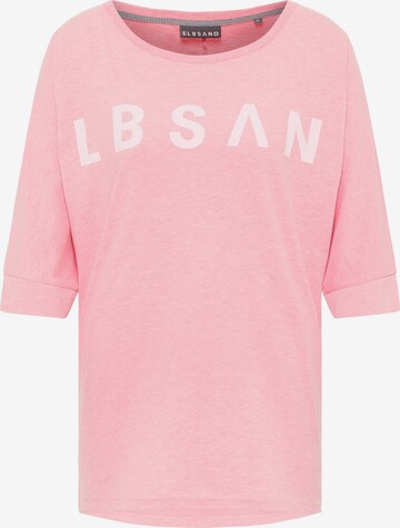 T-shirt 'IDUNA' Elbsand en rose : devant