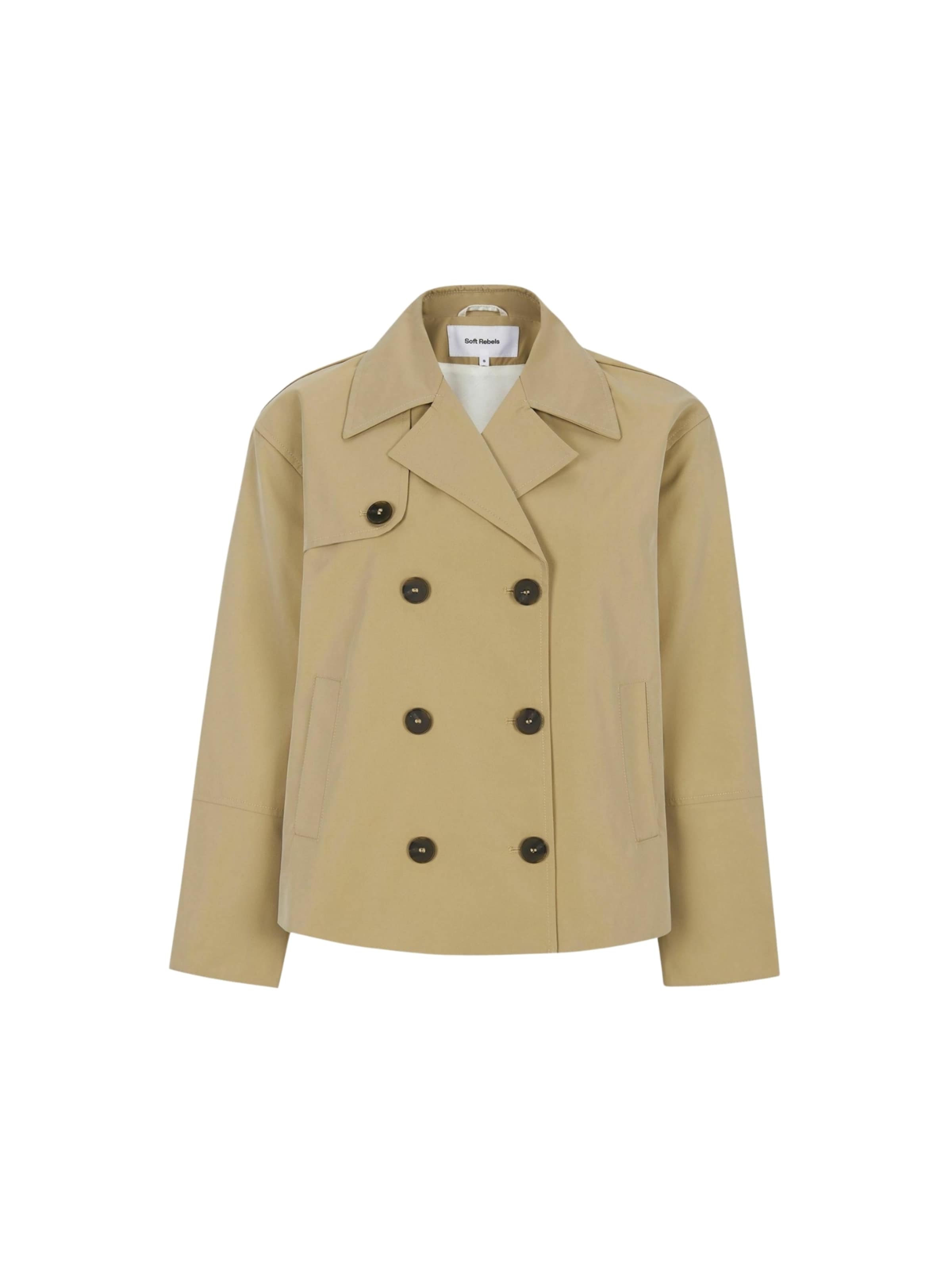 Soft Rebels Blazer ' SRLeura ' in Beige: front