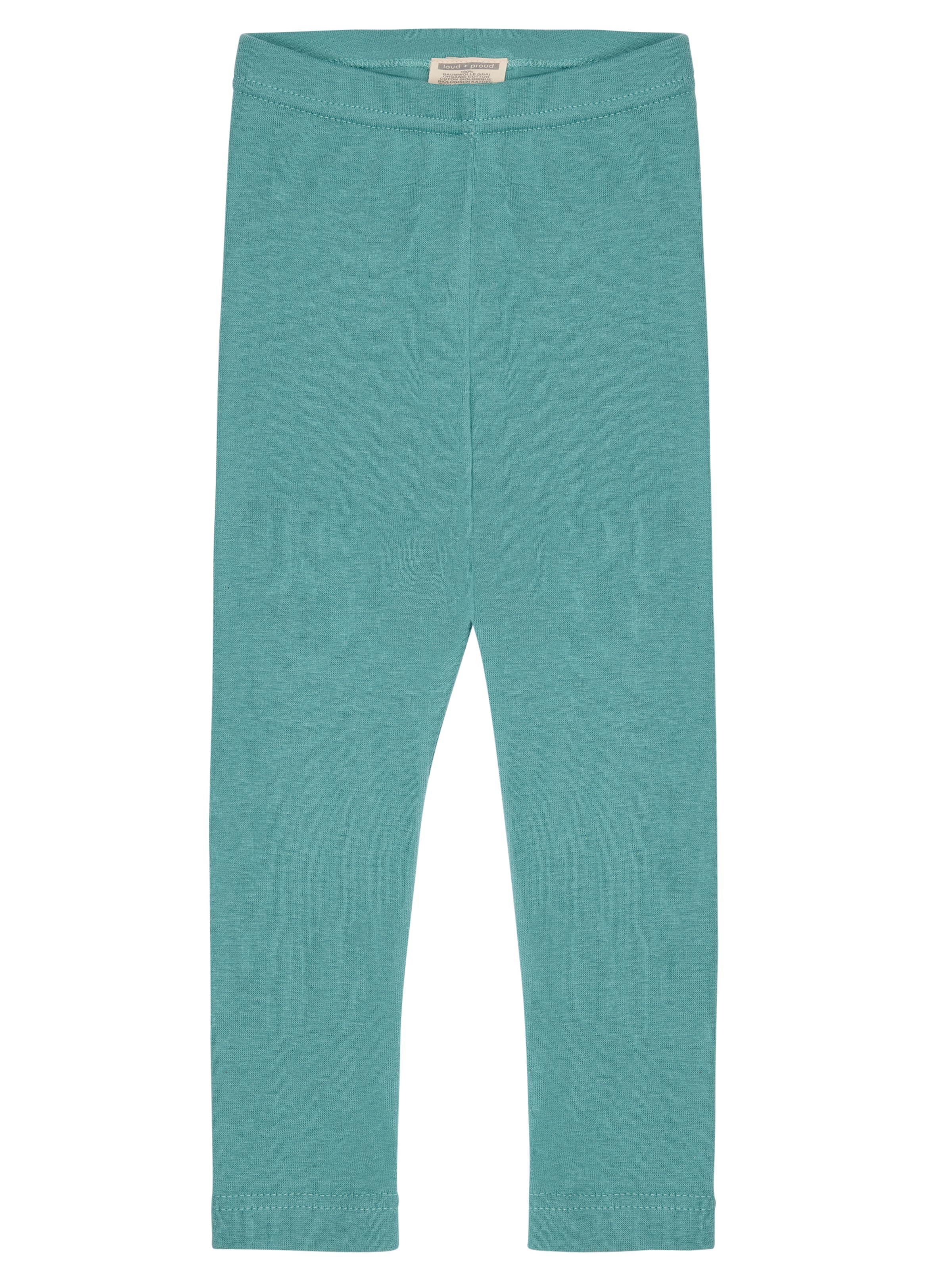 loud + proud Slimfit Leggings‌‌ in Grün: Vorderseite