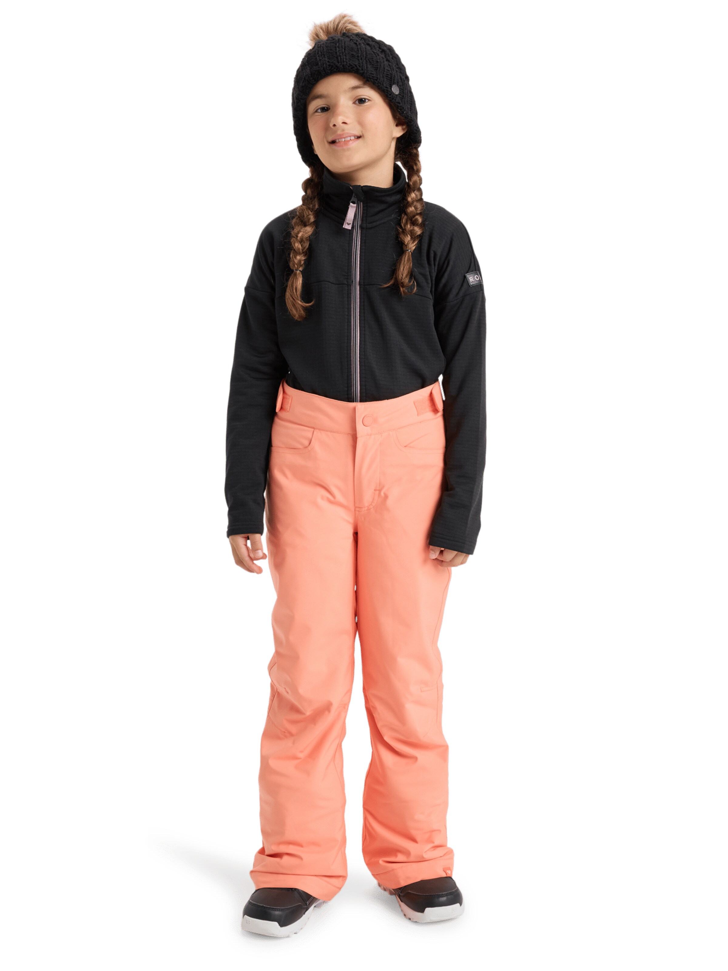 ROXY Regular Workout Pants 'Backyard' in Orange