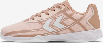 Chaussure de sport Hummel en rose : devant