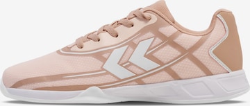 Hummel Athletic Shoes in Pink: front