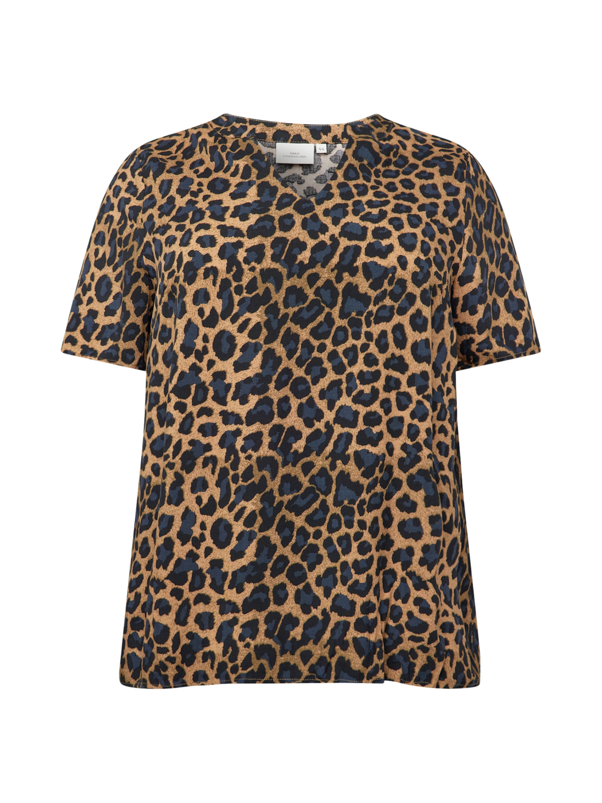 ONLY Carmakoma Блуза 'CARBABOOST' в кафяво: отпред