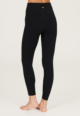 Athlecia Slimfit Sporthose 'Aideny' in Schwarz