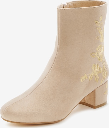 LASCANA - Botines en beige: frente