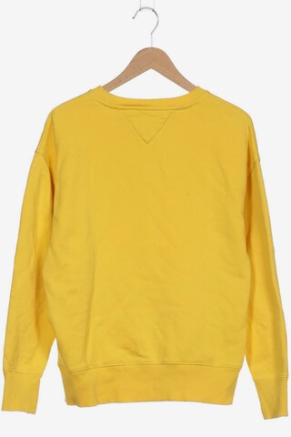 Tommy Jeans Sweatshirt & Zip-Up Hoodie in L in Yellow