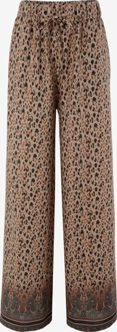 Aniston CASUAL Wide leg Pants in Beige: front